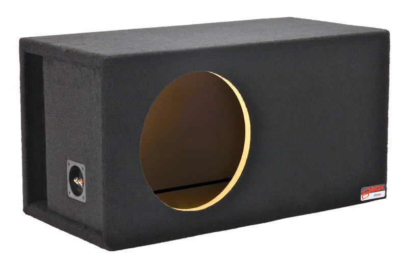 10LSVDD2 Black Carpeted Atrend 10" Digital Designs Single Ported Box (Unloaded Enclosure)