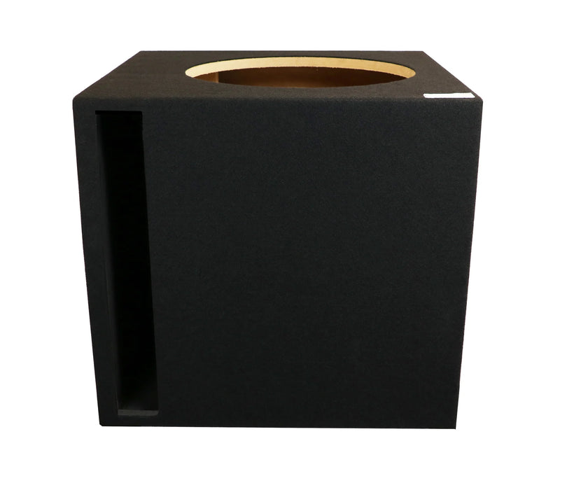 18SDXZSV Black Carpeted Atrend 18" Single Subwoofer Ported Box (Unloaded Enclosure)