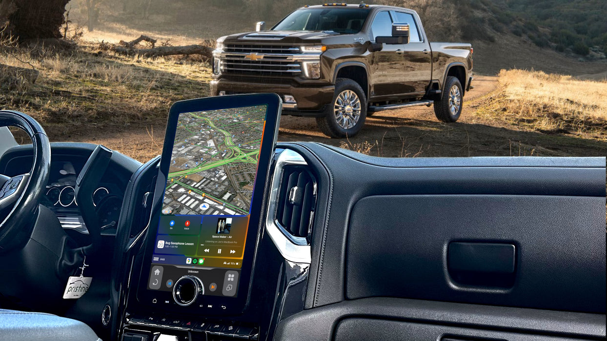 XL-GMP215-6RR-6H Linkswell Gen XL T-Style 15.6" Tablet Radio 2019-2023 GMC Sierra/Chevy Silverado 1500, 2020-2023 GMC Sierra/Chevy Silverado 2500 & 3500