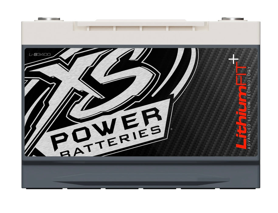 Li-S3400 XS Power Battery 12V Lithium Li Series BCI Group 34 - 10,000W LFP Lithium Iron Phosphate