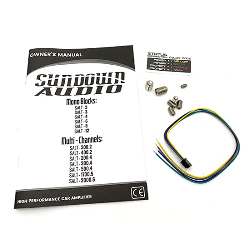 A-SALT3 Sundown Audio SALT Series Monoblock Digital Class-D Subwoofer Amplifier (SALT-3 3000W RMS 1 OHM Stable)