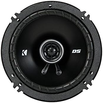 43DSC6504 KICKER DS Series 6.5" 6 1/2" Coaxial 2 Way Speakers Factory Upgrade 60W RMS 240W Peak 4 Ohm Car Audio (Pair)