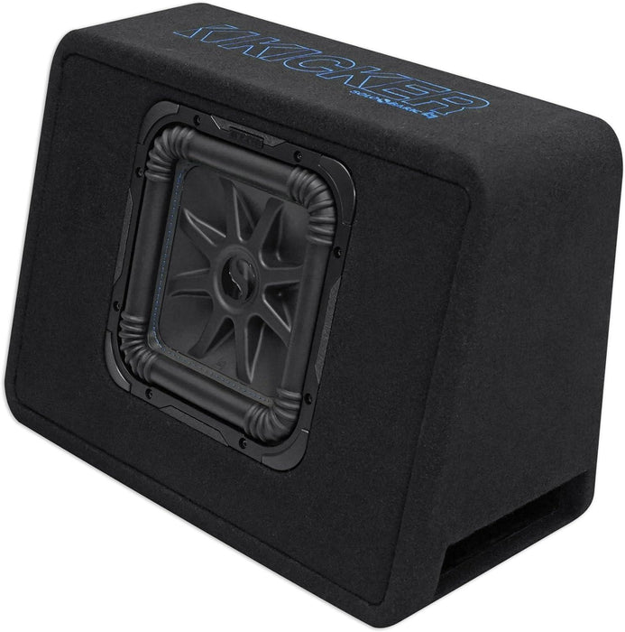 44TL7S102 KICKER 10" Solo-Baric L7S Subwoofer Single Loaded Enclosure Ported 600W RMS 2 Ohm - Pro Audio Center