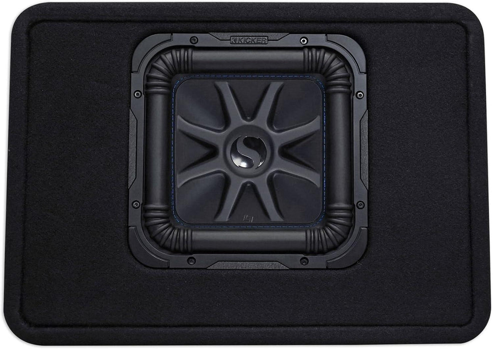 44TL7S102 KICKER 10" Solo-Baric L7S Subwoofer Single Loaded Enclosure Ported 600W RMS 2 Ohm - Pro Audio Center