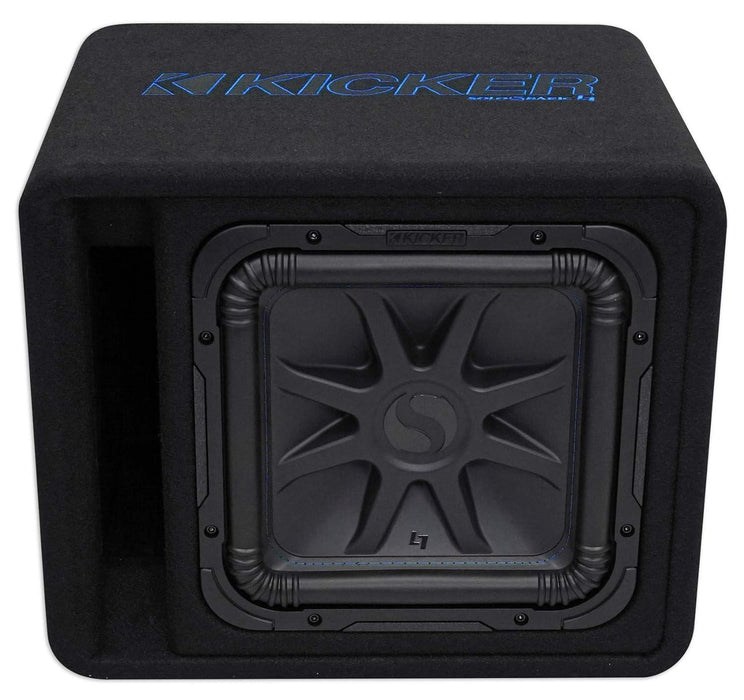 44VL7S122 KICKER 12" Solo-Baric L7S Subwoofer Single Loaded Enclosure Ported 750W RMS 2 Ohm - Pro Audio Center