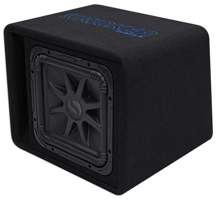 44VL7S122 KICKER 12" Solo-Baric L7S Subwoofer Single Loaded Enclosure Ported 750W RMS 2 Ohm - Pro Audio Center