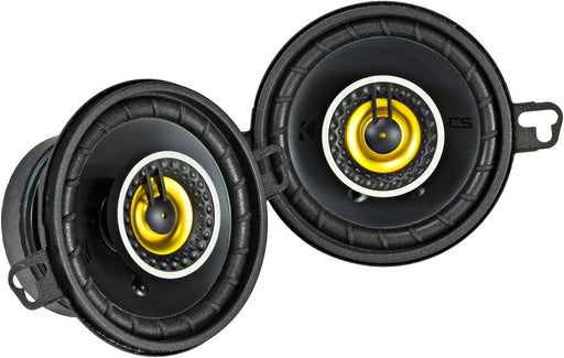 46CSC354 KICKER CS Series 3.5" Inch Coaxial 2 Way Speakers 30W RMS 90W Peak 4 Ohm Car Audio (Pair) - Pro Audio Center