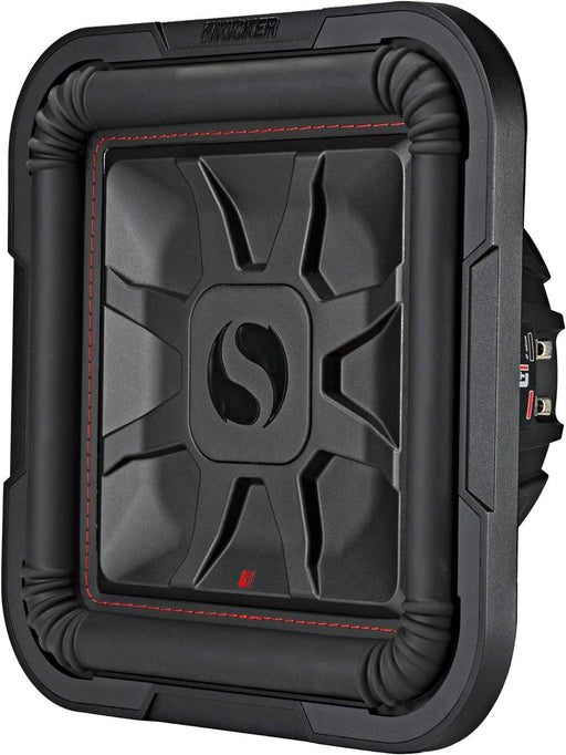 46L7T122 KICKER 12" L7T Thin Solo-Baric Square Subwoofer Sub 600W RMS 2 Ohm DVC - Pro Audio Center