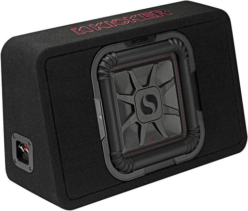 46TL7T102 KICKER 10" L7T Subwoofer Single Loaded Enclosure 500W RMS 2 Ohm - Pro Audio Center