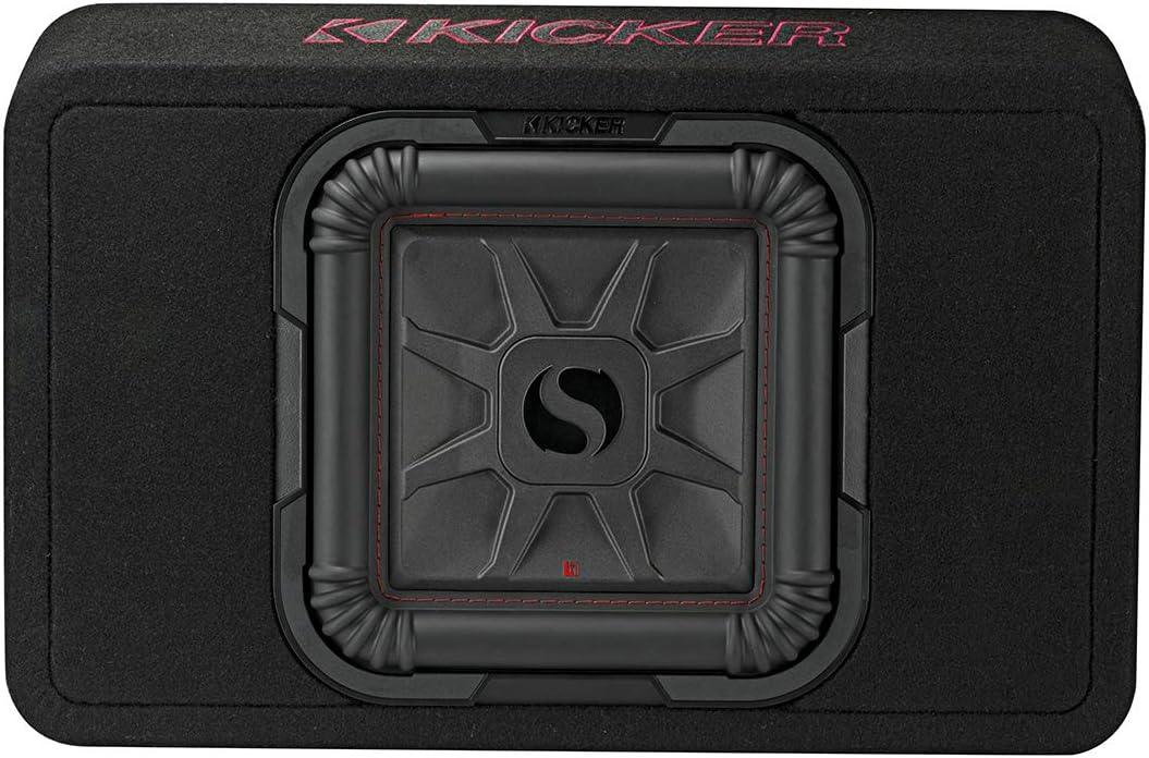 46TL7T102 KICKER 10" L7T Subwoofer Single Loaded Enclosure 500W RMS 2 Ohm - Pro Audio Center