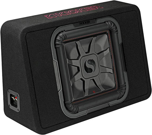 46TL7T122 KICKER 12" L7T Subwoofer Single Loaded Enclosure 600W RMS 2 Ohm - Pro Audio Center