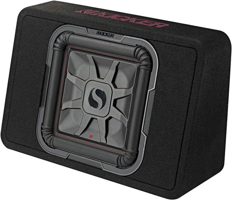 46TL7T122 KICKER 12" L7T Subwoofer Single Loaded Enclosure 600W RMS 2 Ohm - Pro Audio Center