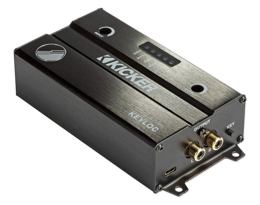 47KEYLOC KICKER KEYLOC Smart DSP Powered Line-Out Converter 2 Channel - Pro Audio Center