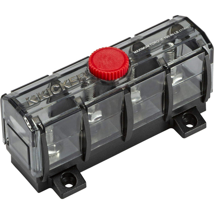 47KMFDB3 KICKER Marine Fuse Holder and Distribution Block ABYC Compliant - Pro Audio Center