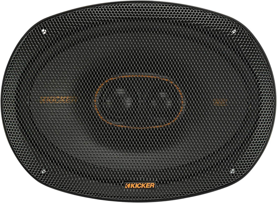47KSC69304 KICKER KS Series 6x9 Inch Triaxial 3 Way Coaxial Speakers 150W RMS 4 Ohm Car Audio (Pair) - Pro Audio Center
