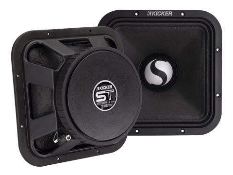 49ST9MR8 KICKER Street Series 9" Square Midrange Driver 300W RMS 600W Peak SPL Competition Grade PA Pro Sound High Output 8 Ohm (Pair)