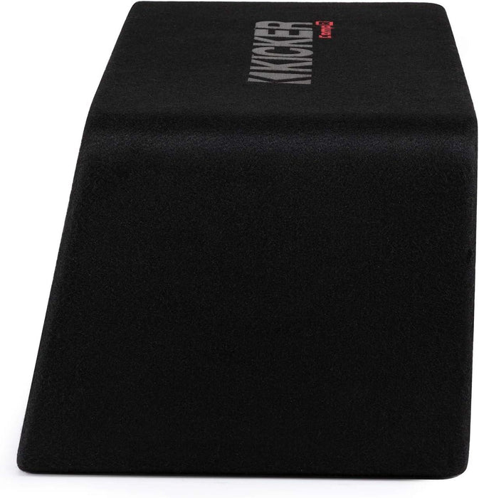 48DCWR102 KICKER 10" CompR Subwoofer Dual Loaded Enclosure Ported 800W RMS 2 Ohm - Pro Audio Center