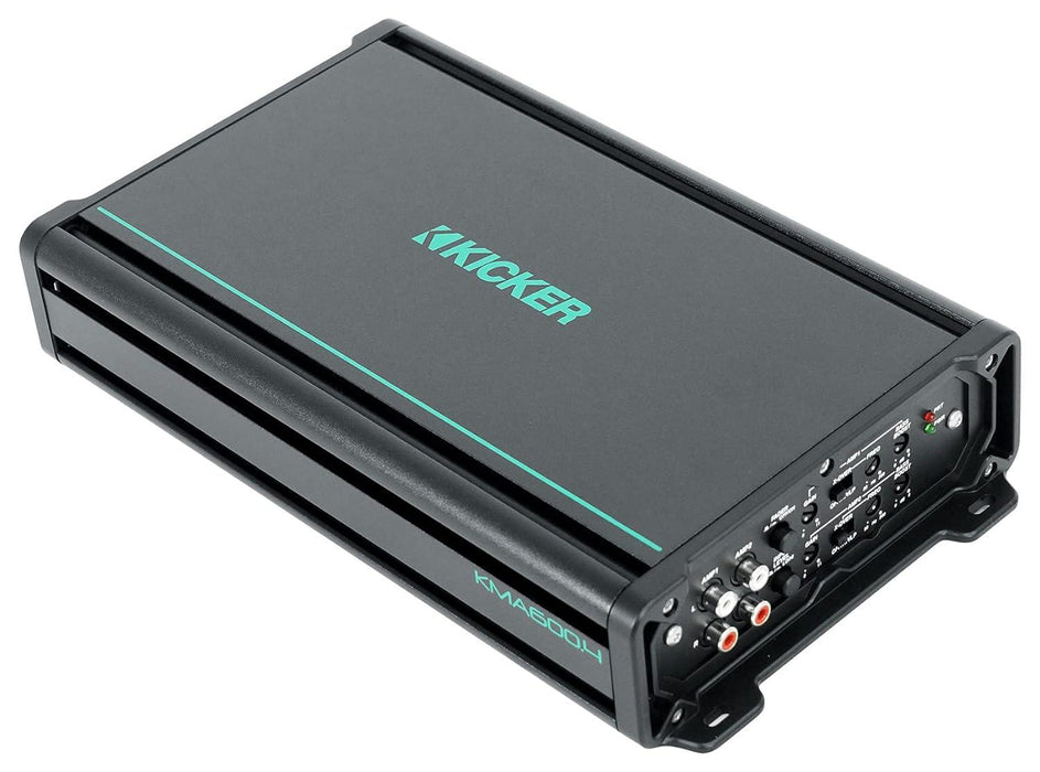 48KMA6004 KICKER KMA600.4 600W RMS 4x150 4-Channel Marine Amplifier - Pro Audio Center