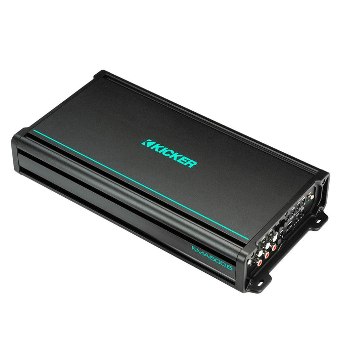 48KMA6006 KICKER KMA600.6 600W RMS 6x100 6-Channel Marine Amplifier - Pro Audio Center