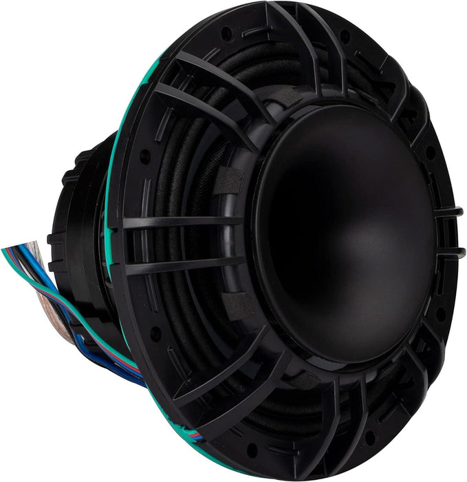 48KMXL654 KICKER KMXL Series 6.5" 6 1/2 Inch Marine Horn Loaded Compression Driver w/LEDs Coaxial Speaker 4-Ohm (Pair) - Pro Audio Center