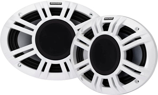 48KMXL694 KICKER KMXL Series 6x9" Inch Marine Horn Loaded Compression Driver w/LEDs Coaxial Speaker 4-Ohm (Pair) - Pro Audio Center