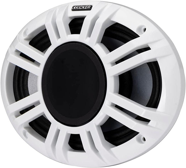 48KMXL694 KICKER KMXL Series 6x9" Inch Marine Horn Loaded Compression Driver w/LEDs Coaxial Speaker 4-Ohm (Pair) - Pro Audio Center