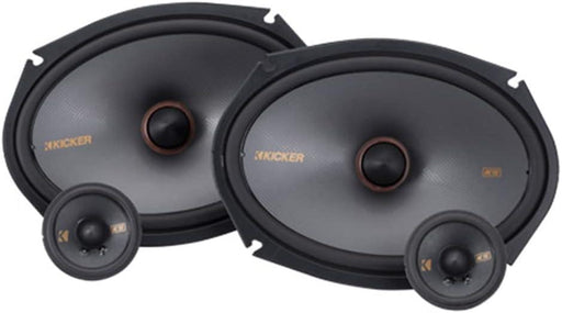 48KSS269 KICKER KS Series 6x9 Inch Component Speakers 2.75" Midrange/Tweeters 100W RMS Car Audio 4 Ohm (Pair) - Pro Audio Center