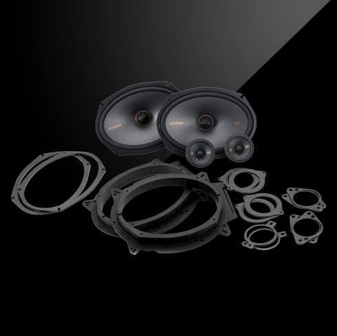 48KSS269 KICKER KS Series 6x9 Inch Component Speakers 2.75" Midrange/Tweeters 100W RMS Car Audio 4 Ohm (Pair) - Pro Audio Center