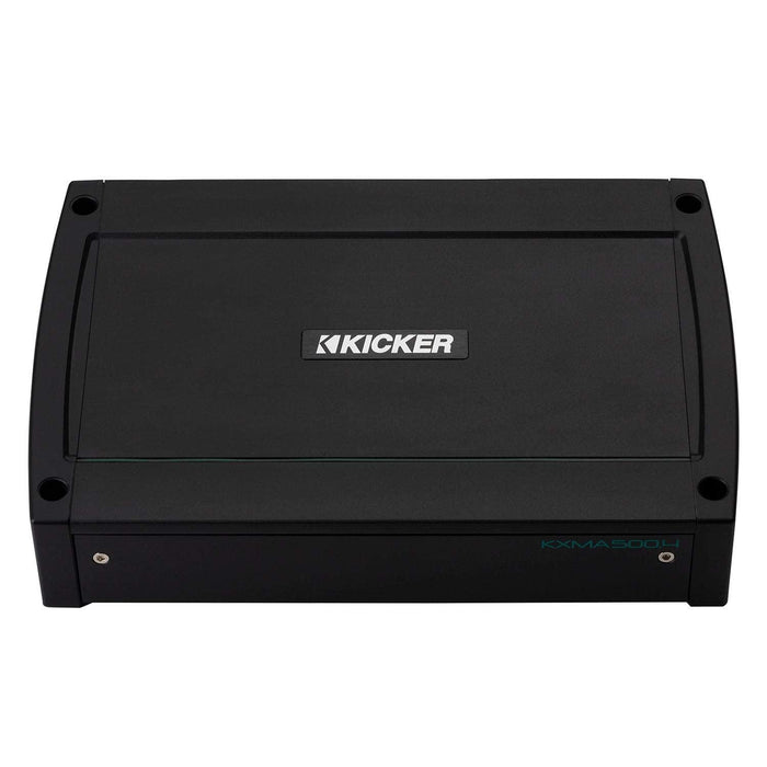 48KXMA5004 KICKER KXMA500.4 500W RMS 4x125 4-Channel Marine Amplifier - Pro Audio Center
