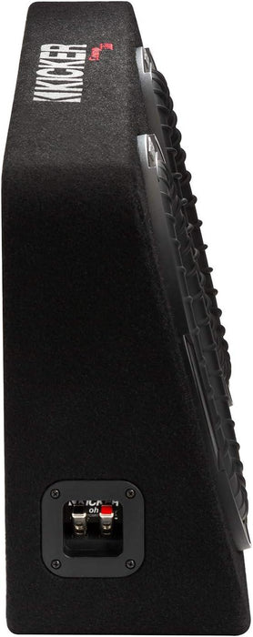 48TCWRT122 KICKER 12" CompRT Subwoofer Single Loaded Enclosure 500W RMS 2 Ohm - Pro Audio Center