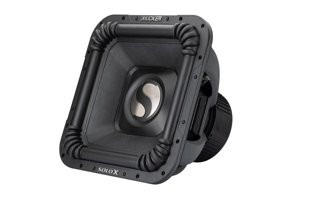 49L7X182 KICKER Solo-X 18" L7X High Excursion SPL Competition Square Subwoofer Sub 2000W RMS 2 Ohm DVC
