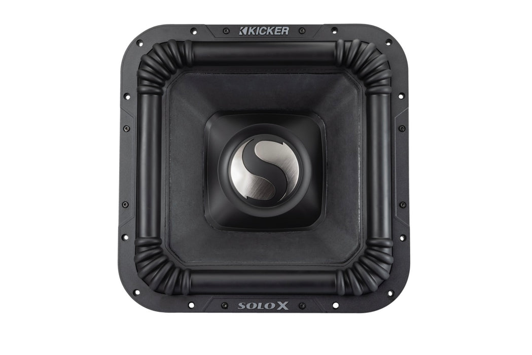 49L7X182 KICKER Solo-X 18" L7X High Excursion SPL Competition Square Subwoofer Sub 2000W RMS 2 Ohm DVC