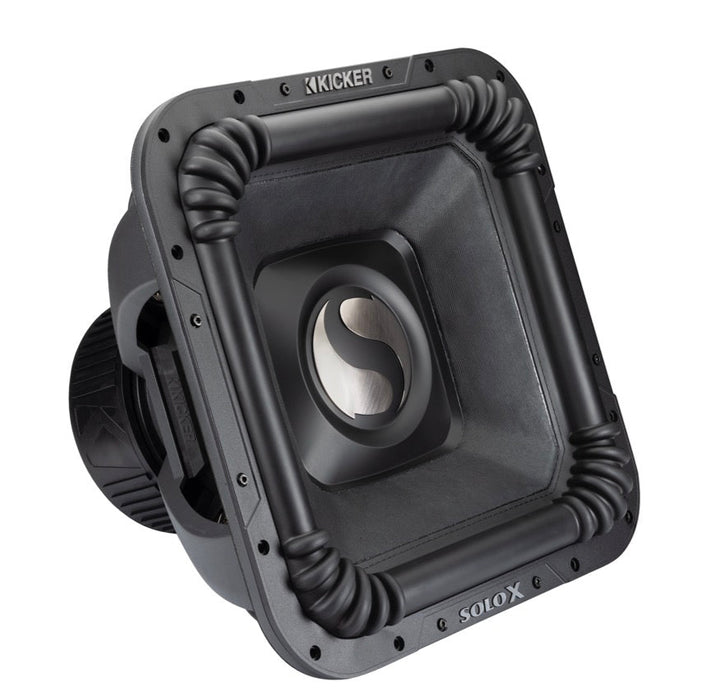 49L7X182 KICKER Solo-X 18" L7X High Excursion SPL Competition Square Subwoofer Sub 2000W RMS 2 Ohm DVC