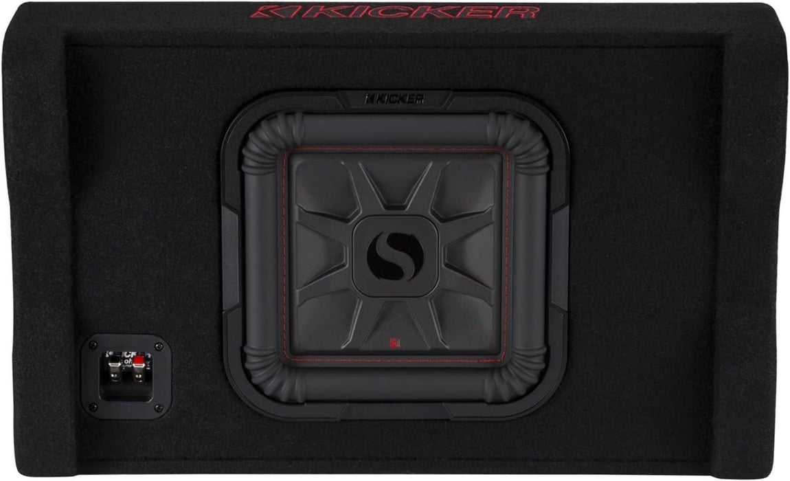 49L7TDF102 KICKER 10" L7T Subwoofer Single Loaded Down Firing Enclosure 500W RMS 2 Ohm - Pro Audio Center