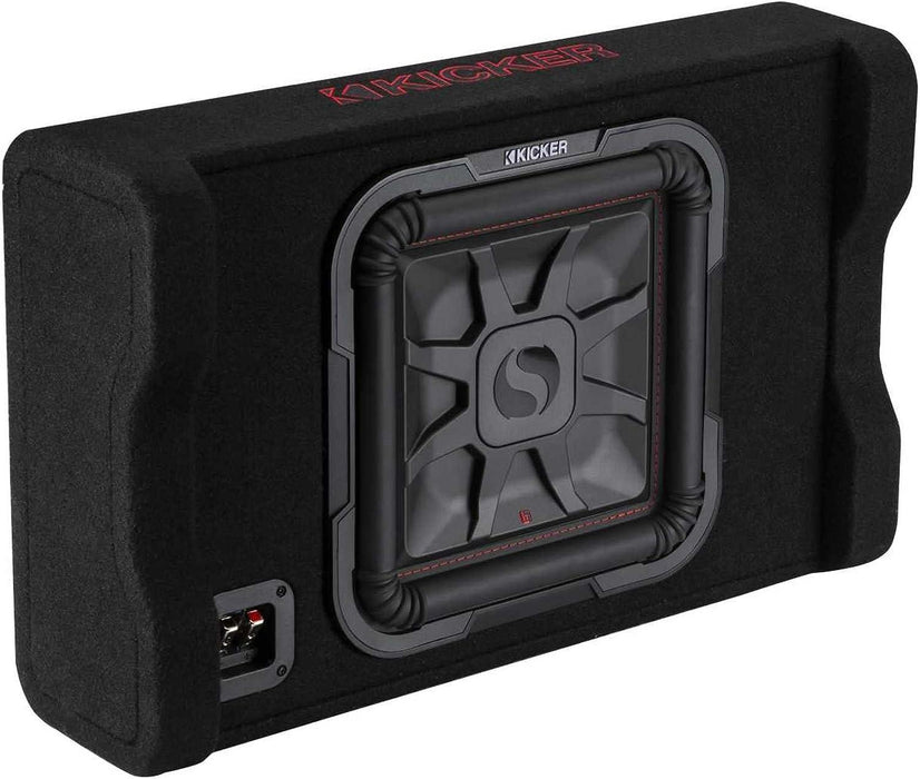 49L7TDF122 KICKER 12" L7T Subwoofer Single Loaded Down Firing Enclosure 600W RMS 2 Ohm - Pro Audio Center