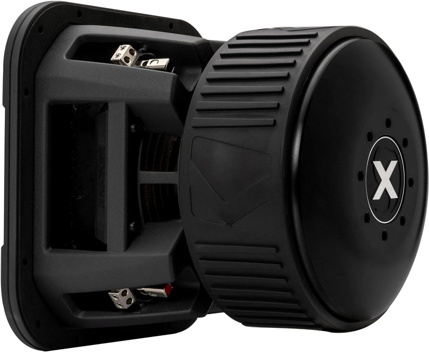 49L7X101 KICKER Solo-X 10" L7X High Excursion SPL Competition Square Subwoofer Sub 2000W RMS 1 Ohm DVC - Pro Audio Center