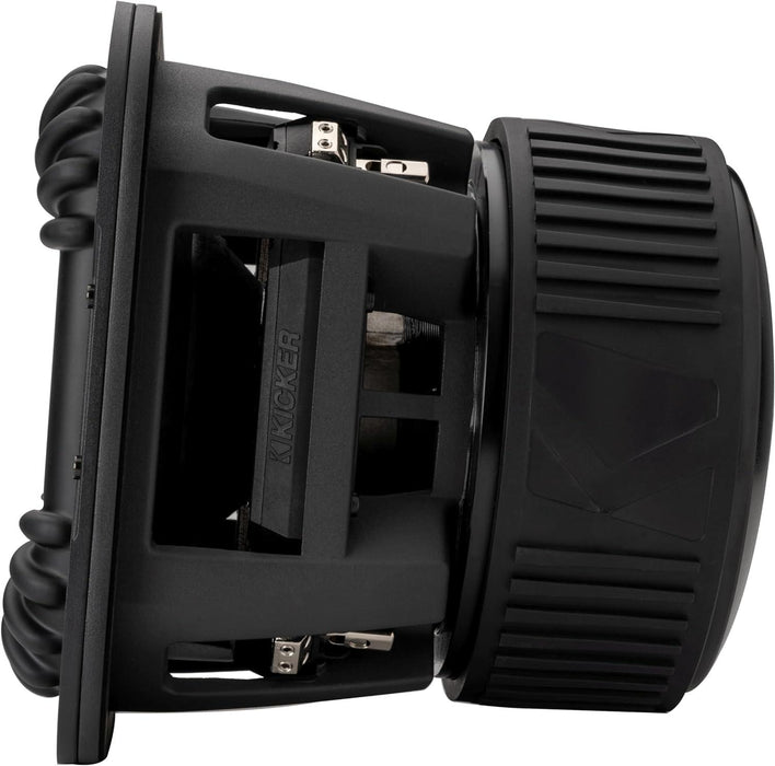 49L7X102 KICKER Solo-X 10" L7X High Excursion SPL Competition Square Subwoofer Sub 2000W RMS 2 Ohm DVC - Pro Audio Center