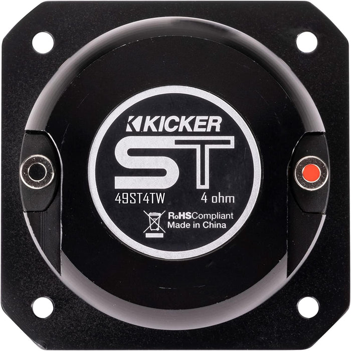 49ST4TW KICKER Street Series 1.5" Inch Bullet Super Tweeter SPL Competition Grade PA Pro Sound High Output 4 Ohm (Single) - Pro Audio Center