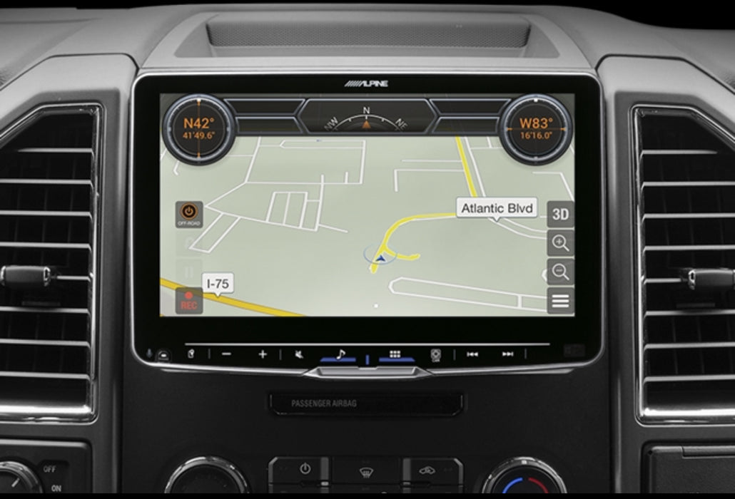 KTX-NS01 Alpine USB Plug-in GPS Navigation Module with Off-Road Mode for iLX-507, iLX-F509, iLX-F511, i509-WRA-JK, and i509-WRA-JL Alpine Stereos