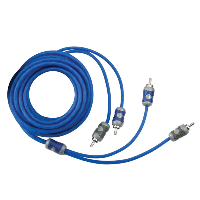 46KI23 KICKER K-Series 2-Channel RCA Interconnects, 3.0 Meter