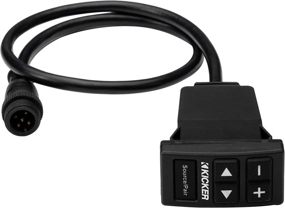 48BTCAN65 KICKER 6.5" Powered Tower Speakers w/Bluetooth 4 ATV / UTV / Golf Cart Tube Clamp Mount Pods (Pair)