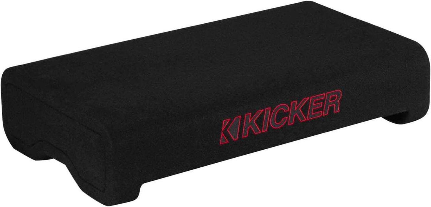 49L7TDF82 KICKER 8" L7T Subwoofer Single Loaded Down Firing Enclosure 350W RMS 2 Ohm