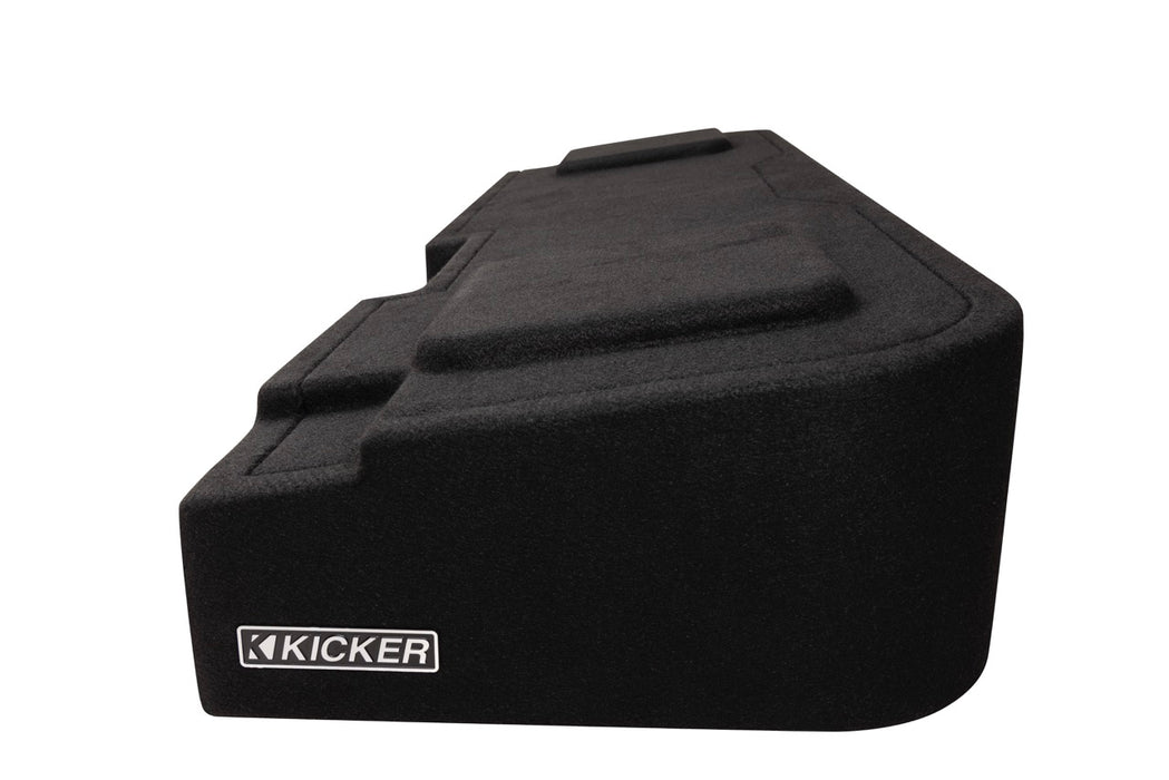 51KGMDL7T122 KICKER Chevy/GMC Truck Specific Dual 12" L7T Loaded Down Firing Enclosure 1200W RMS 2 Ohm