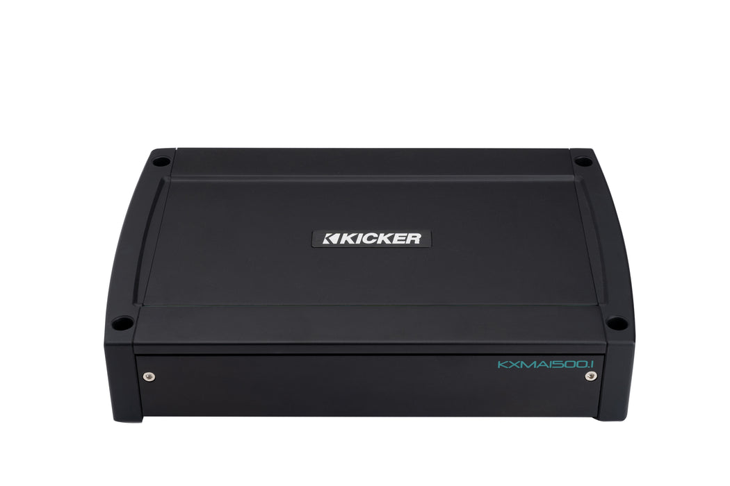 51KXMA15001 KICKER KXMA1500.1  Marine Subwoofer Amplifier 1500W RMS Mono Weather Resistant Class D Sub Amp