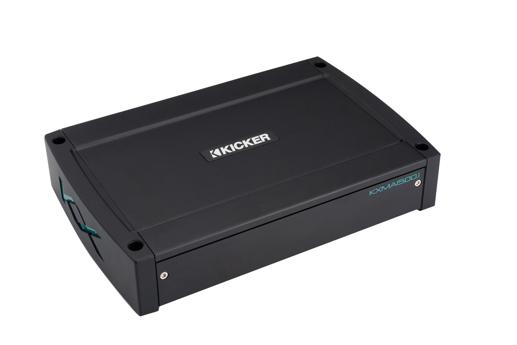 51KXMA15001 KICKER KXMA1500.1  Marine Subwoofer Amplifier 1500W RMS Mono Weather Resistant Class D Sub Amp