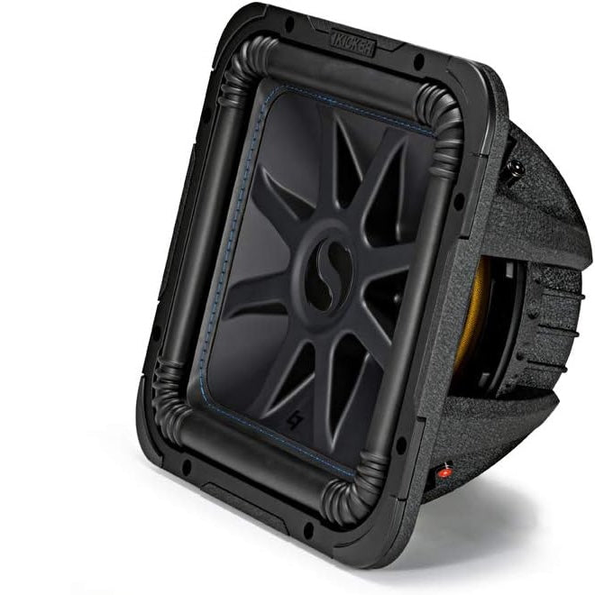 44L7S122 KICKER 12" L7S Solo-Baric Square Subwoofer Sub 750W RMS 2 Ohm DVC