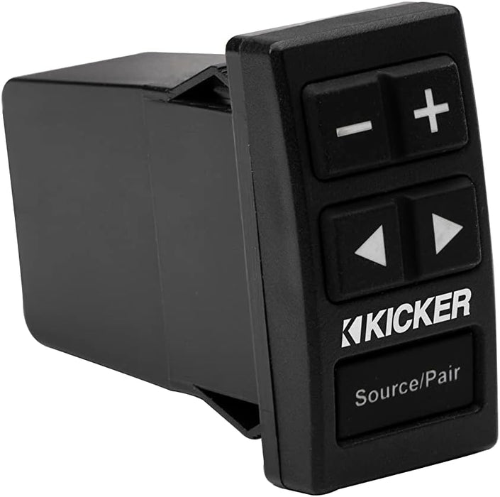 48BTCAN65 KICKER 6.5" Powered Tower Speakers w/Bluetooth 4 ATV / UTV / Golf Cart Tube Clamp Mount Pods (Pair)