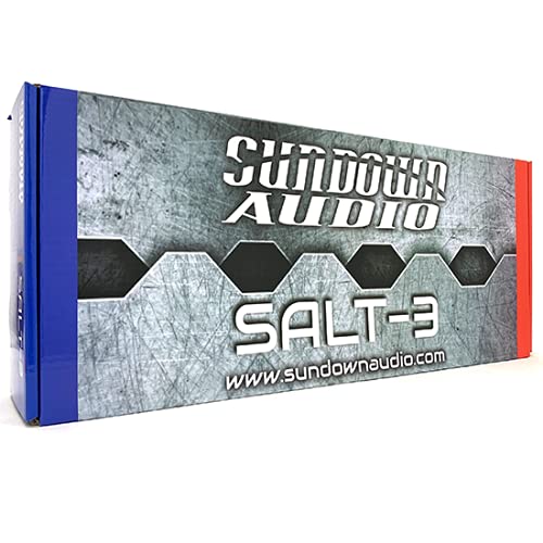 A-SALT3 Sundown Audio SALT Series Monoblock Digital Class-D Subwoofer Amplifier (SALT-3 3000W RMS 1 OHM Stable)