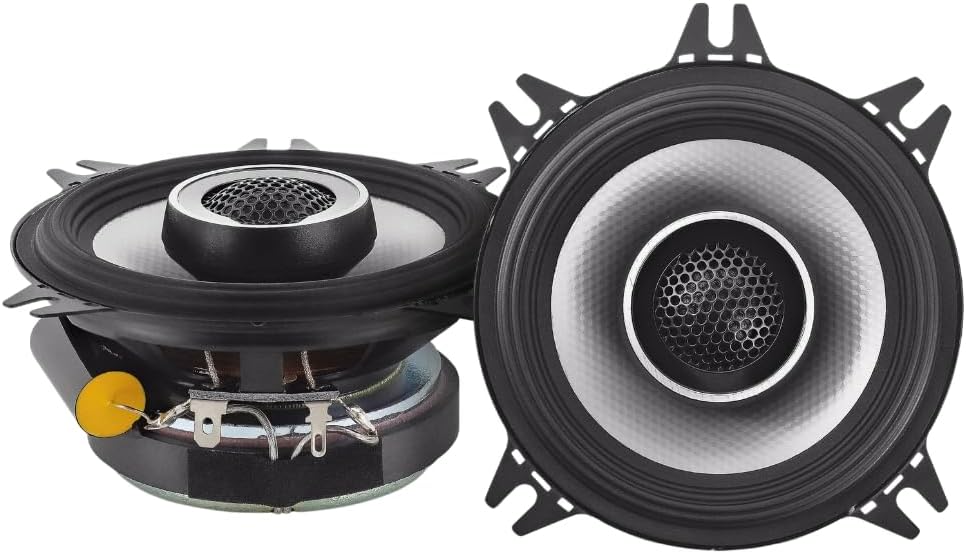 S2-S40 Alpine S-Series 4" inch 2-Way Speakers 45W RMS 4 Ohm Car Audio (Pair)