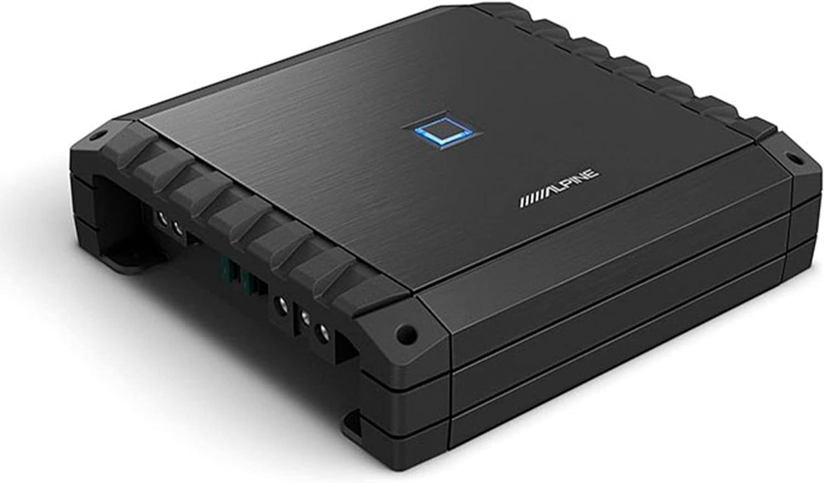 S2-A60M Alpine S-Series Mono Subwoofer Amplifier 600W RMS at 1 & 2-Ohm Class-D